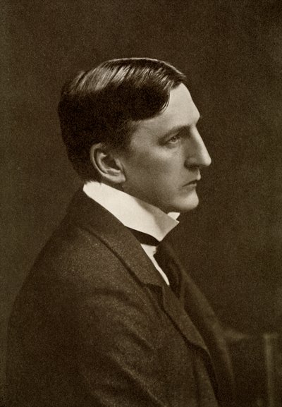 Alfred Edward Woodley Mason, britisk forfatter, 1910. af Elliott and Fry