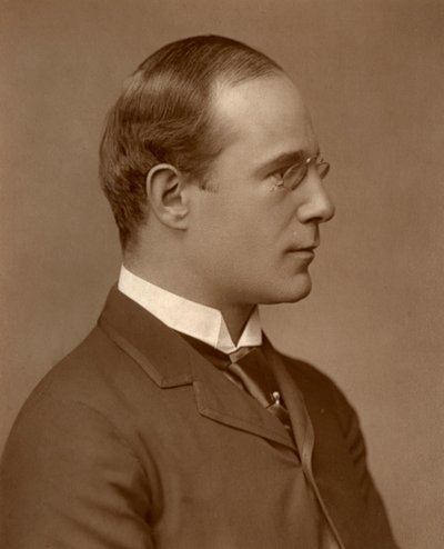 Richard Mansfield, britisk skuespiller-manager, 1888. af Elliott and Fry