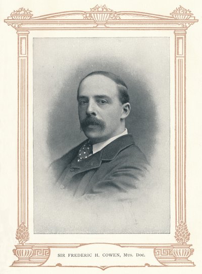 Sir Frederic H. Cowen, Mus. Dok., 1910. af Elliott and Fry