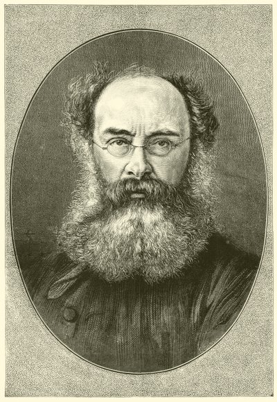 Portræt af Anthony Trollope af Elliott und Fry Studio