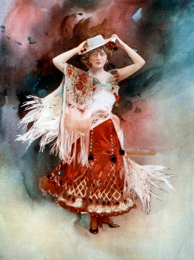 Evie Greene i Kitty Grey, c1902. af Ellis and Walery