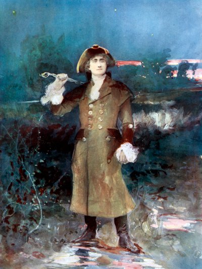 Fred Terry i Change Alley, c1902. af Ellis and Walery
