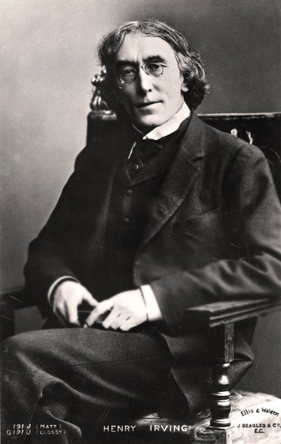 Harry Brodribb Irving 1870-1919, engelsk skuespiller, 1905. af Ellis and Walery