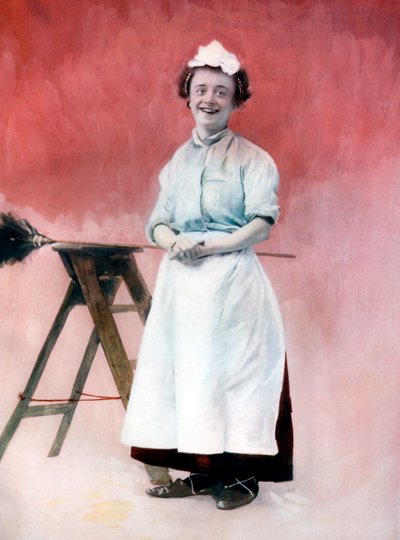 Louie Freear i The Lady Slavey, c1902. af Ellis and Walery