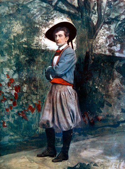 Sir Johnston Forbes-Robertson i Judas sakramente, c1902. af Ellis and Walery