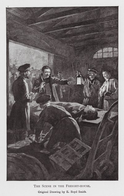 Illustration til Anna Karenina af Leo Tolstoy (litografi) af Elmer Boyd Smith