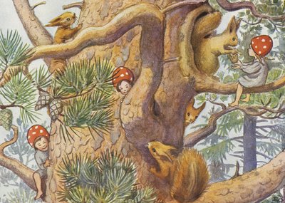 Elsa Beskow: Nissernes børn, 1937: Træet af Elsa Beskow
