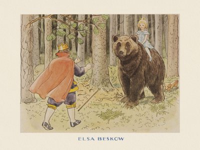 Sessaletts eventyr (1938) Bjørnen af Elsa Beskow