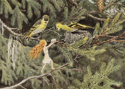 Solægget (1932) Fuglene af Elsa Beskow