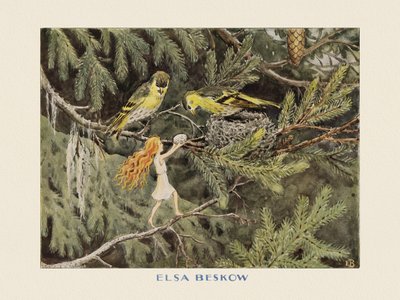 Solægget Fuglene af Elsa Beskow
