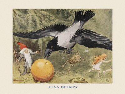 Solægget Kråkan af Elsa Beskow