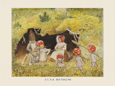 Tomotebo-børnene Familien af Elsa Beskow