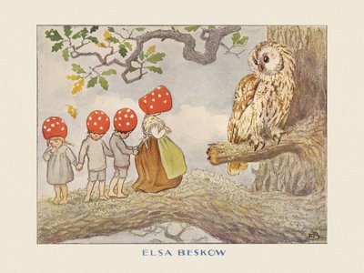 Tomtebobørnene – Uglen af Elsa Beskow