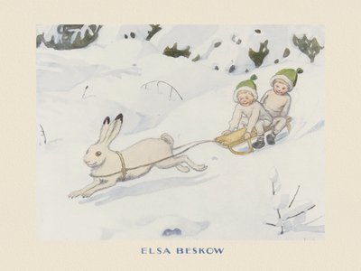 Julemandens børn: Sneharen af Elsa Beskow