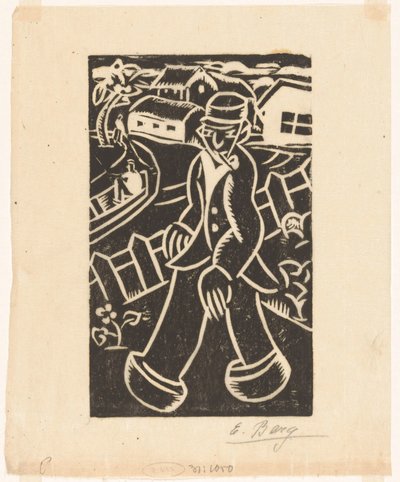 Boer af Else Berg (signed by artist)