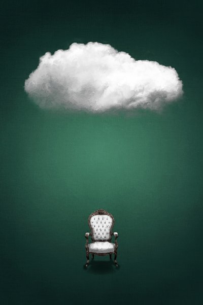Floating Cloud-stolen af Ema Paraschiv