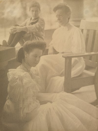 Gruppeportræt, ca. 1900. af Ema Spencer