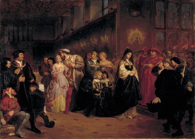 Frieriet til Anne Boleyn, 1846. af Emanuel Gottlieb Leutze