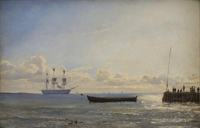 Et Linieskib for Anker af Emanuel Larsen