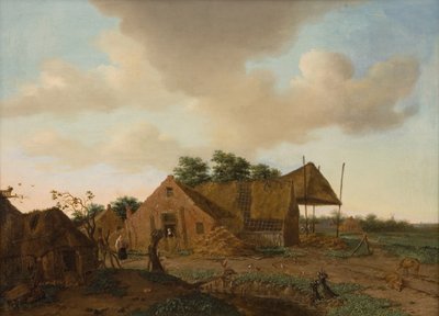 hollandsk gård af Emanuel Murant
