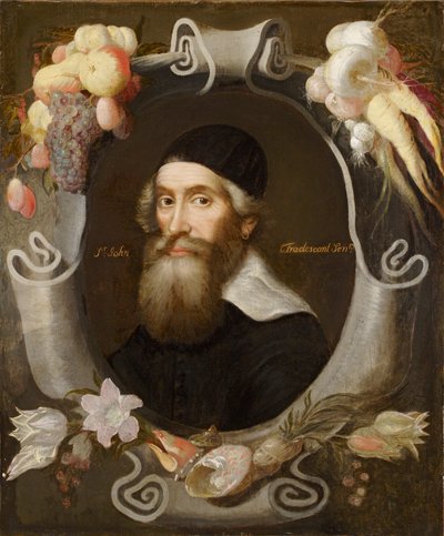 John Tradescant den ældre, 1600-tallet af Emanuel de Critz