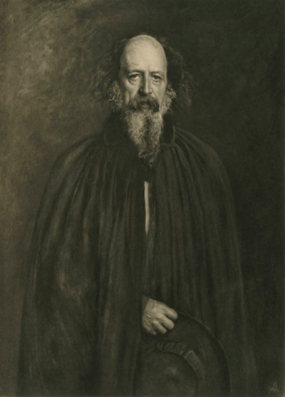 Alfred Lord Tennyson, 1881, 1908. af Emery Walker