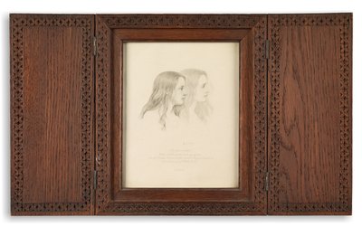 Mine tvillingesøstres (fotogravure) af Emery Walker