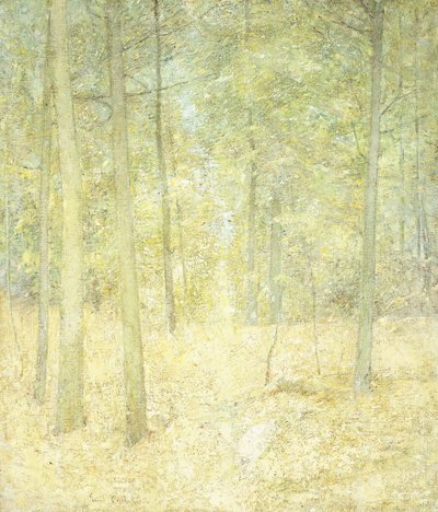 En skovscene af Emil Carlsen