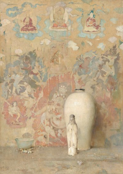 Billedet fra Thibet, ca. 1920. af Emil Carlsen
