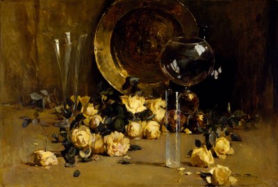 Gule Roser af Emil Carlsen