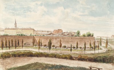 Augustinerbastionen i Wien af Emil Hütter