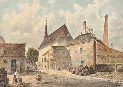 St. Marx-kirken i Wien af Emil Hütter