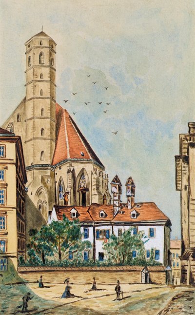 Minoritkirken i Wien af Emil Hütter