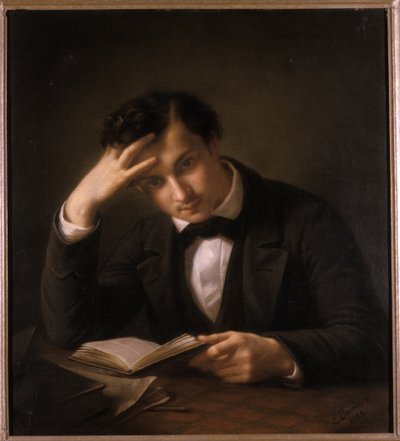Ung Student, 1858 af Emil Jacobs