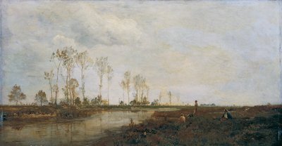 På Thaya nær Lundenburg I af Emil Jakob Schindler