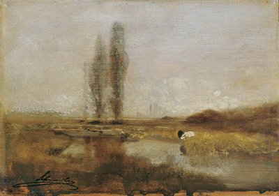 Mose ved Lundenburg af Emil Jakob Schindler