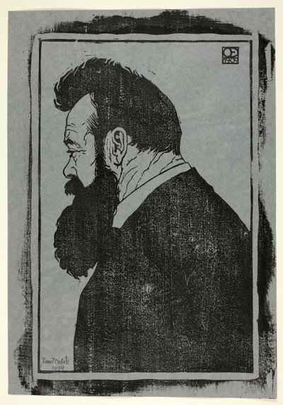 F. Hodler af Emil Orlik