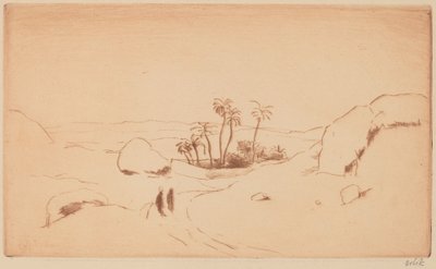Oase i ørkenen af Emil Orlik
