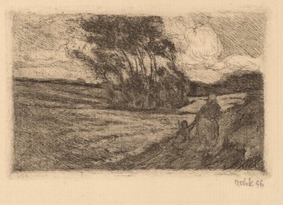 Tordenvejr (lille) af Emil Orlik
