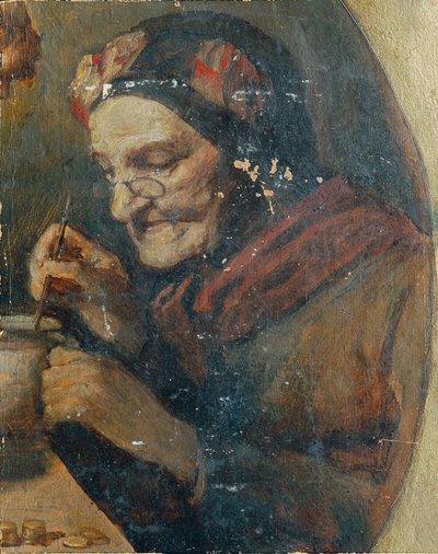 Mødrene til kunstneren af Emil Pirchan d. Ä.