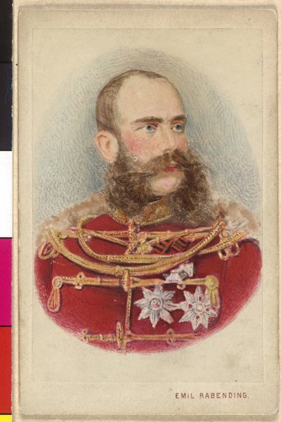 Kejser af Østrig Franz Joseph I af Emil Rabending