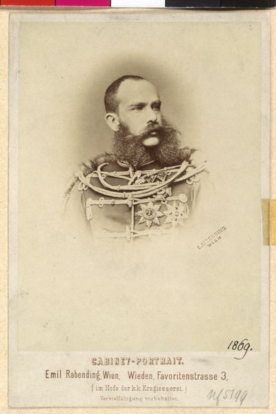 Kejser af Østrig Franz Joseph I af Emil Rabending