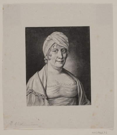 Ældre dame af Emil Villumsen