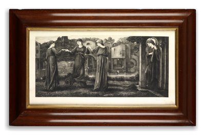 Møllen (ætsning trykt på vellum) af Emile Jean Sulpis