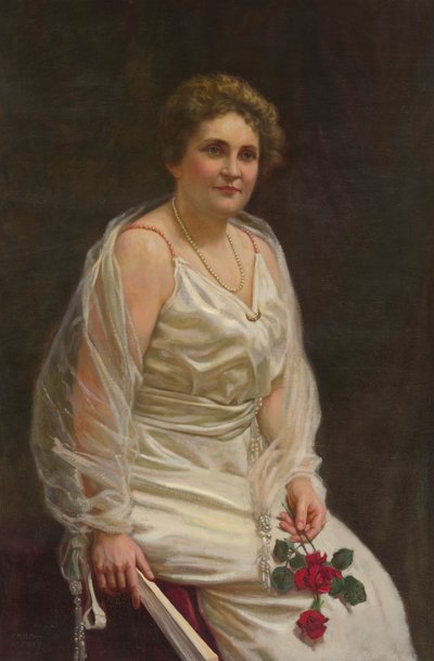 Edith Bolling Galt Wilson, 1924. af Emile Alexay