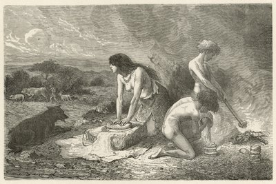 Bagekunsten i stenalderen af Emile Antoine Bayard
