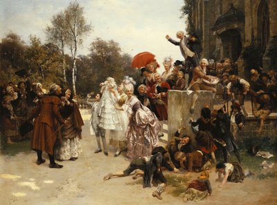 Dåben, 1863 af Emile Antoine Bayard