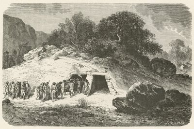 En tumulus i den polerede stens æra af Emile Antoine Bayard