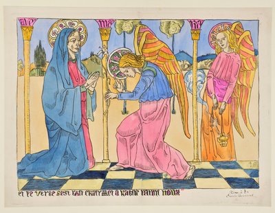 Bebudelsen: Og Ordet blev kød og tog bolig blandt os af Emile Bernard