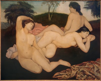 Efter badet (nymferne) af Emile Bernard